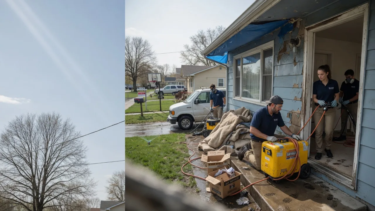 Basement Flood Cleanup in Platteville, CO near me